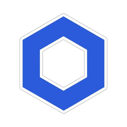 CHAINLINK LINK (Cryptocurrency) STICKER Vinyl Die-Cut Decal 6 Inch - The Sticker Space
