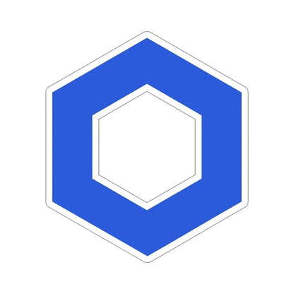CHAINLINK LINK (Cryptocurrency) STICKER Vinyl Die-Cut Decal 6 Inch - The Sticker Space