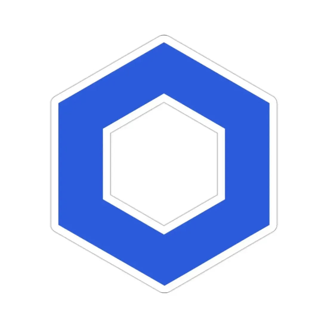 CHAINLINK LINK (Cryptocurrency) STICKER Vinyl Die-Cut Decal - The Sticker Space