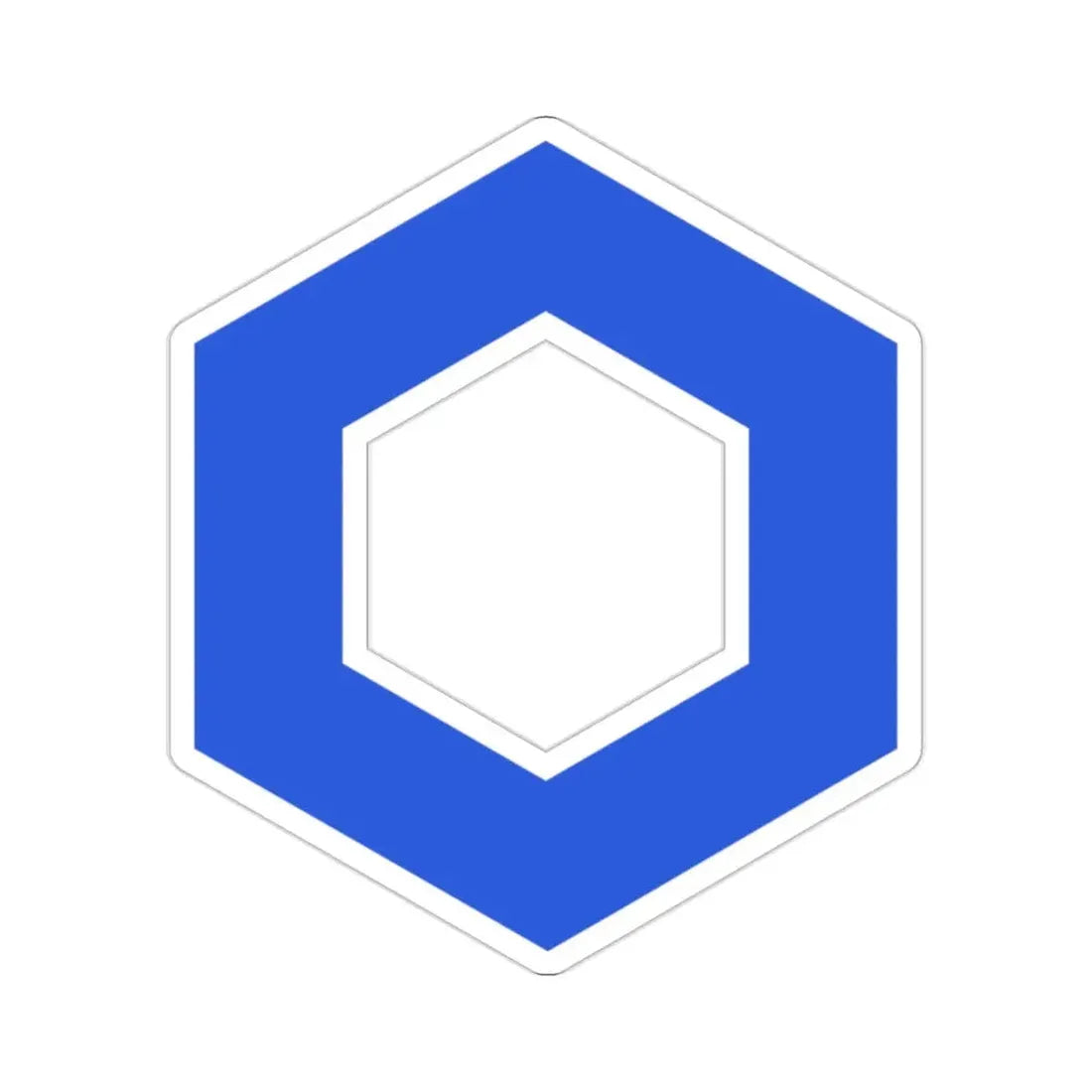 CHAINLINK LINK (Cryptocurrency) STICKER Vinyl Die-Cut Decal - The Sticker Space