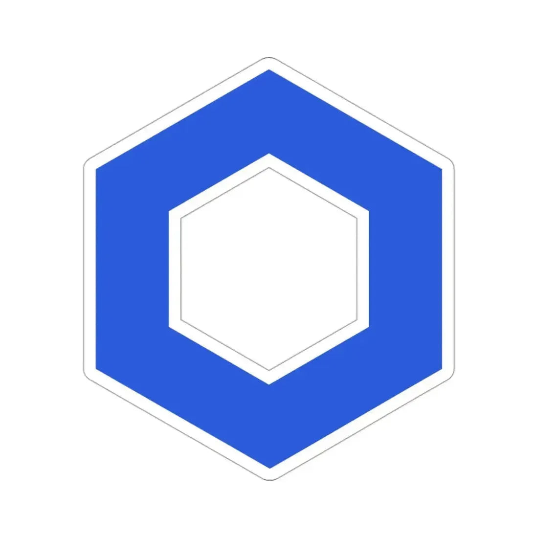 CHAINLINK LINK (Cryptocurrency) STICKER Vinyl Die-Cut Decal - The Sticker Space