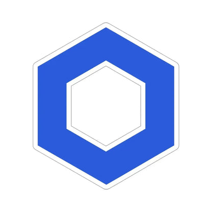 CHAINLINK LINK (Cryptocurrency) STICKER Vinyl Die-Cut Decal - The Sticker Space