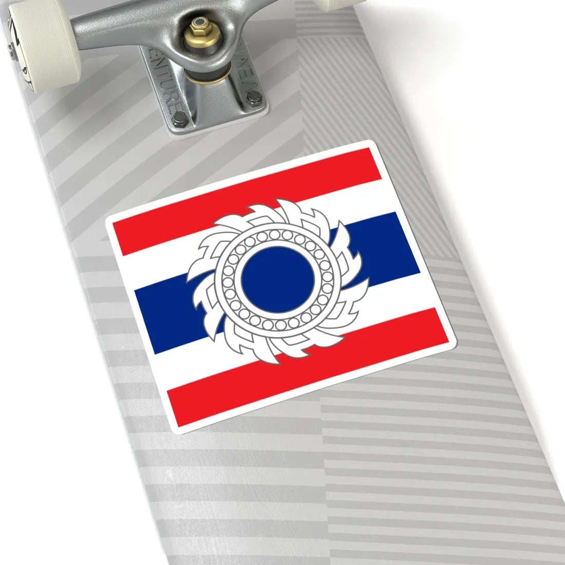 Chakra flag (Thailand) STICKER Vinyl Kiss-Cut Decal - The Sticker Space