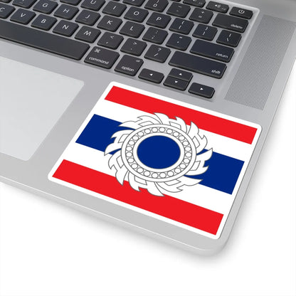 Chakra flag (Thailand) STICKER Vinyl Kiss-Cut Decal - The Sticker Space