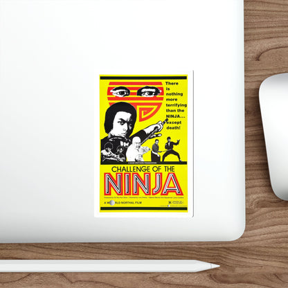 CHALLENGE OF THE NINJA 1986 Movie Poster STICKER Vinyl Die-Cut Decal-The Sticker Space