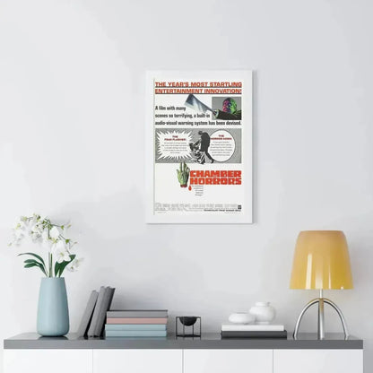 CHAMBER OF HORRORS 1966 - Framed Movie Poster - The Sticker Space