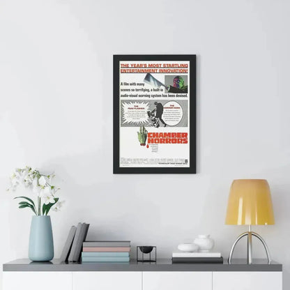 CHAMBER OF HORRORS 1966 - Framed Movie Poster - The Sticker Space