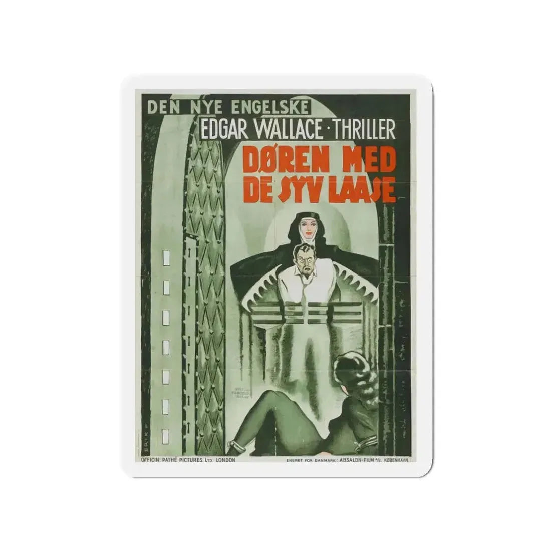 CHAMBER OF HORRORS (2) 1966 Movie Poster - Refrigerator Magnet 3 Inch - The Sticker Space