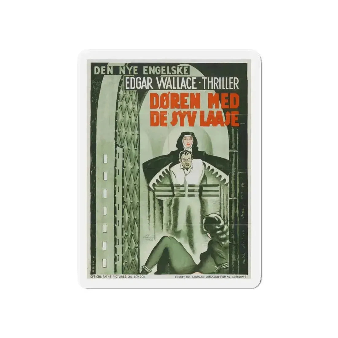 CHAMBER OF HORRORS (2) 1966 Movie Poster - Refrigerator Magnet 6 Inch - The Sticker Space