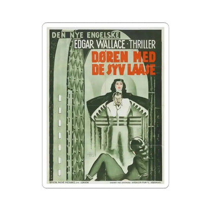 CHAMBER OF HORRORS (2) 1966 Movie Poster - STICKER Vinyl Kiss-Cut Decal 3 Inch White - The Sticker Space