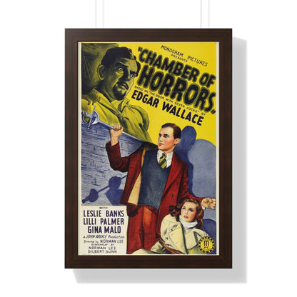 CHAMBER OF HORRORS (DOOR WITH SEVEN LOCKS) 1966 - Framed Movie Poster-16″ x 24″-The Sticker Space