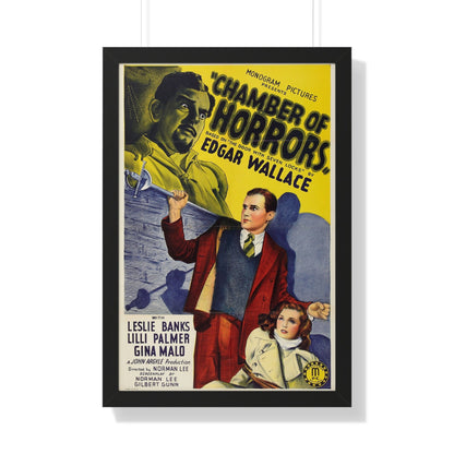 CHAMBER OF HORRORS (DOOR WITH SEVEN LOCKS) 1966 - Framed Movie Poster-20" x 30"-The Sticker Space