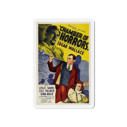 CHAMBER OF HORRORS (DOOR WITH SEVEN LOCKS) 1966 Movie Poster - Refrigerator Magnet 5 Inch - The Sticker Space