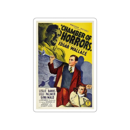 CHAMBER OF HORRORS (DOOR WITH SEVEN LOCKS) 1966 Movie Poster STICKER Vinyl Die-Cut Decal 5 Inch - The Sticker Space