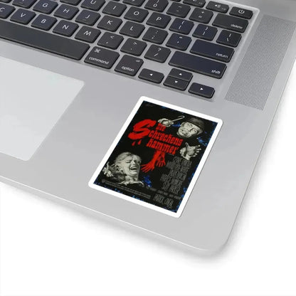 CHAMBER OF HORRORS (GERMAN) 1966 Movie Poster - STICKER Vinyl Kiss-Cut Decal - The Sticker Space