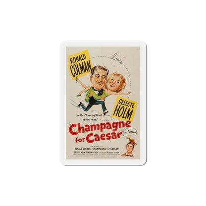 Champagne for Caesar 1950 Movie Poster Die-Cut Magnet-5 Inch-The Sticker Space