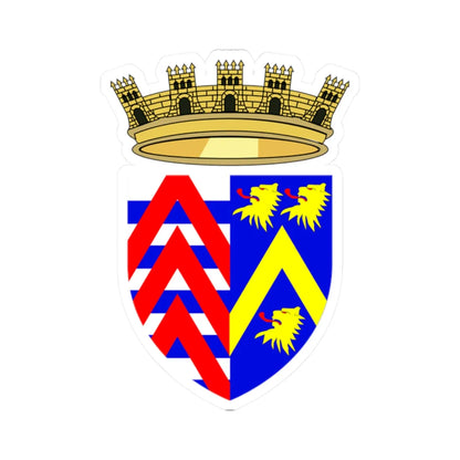 ChampagneMout (France) (Coat of Arms) STICKER Vinyl Kiss-Cut Decal 2 Inch White - The Sticker Space