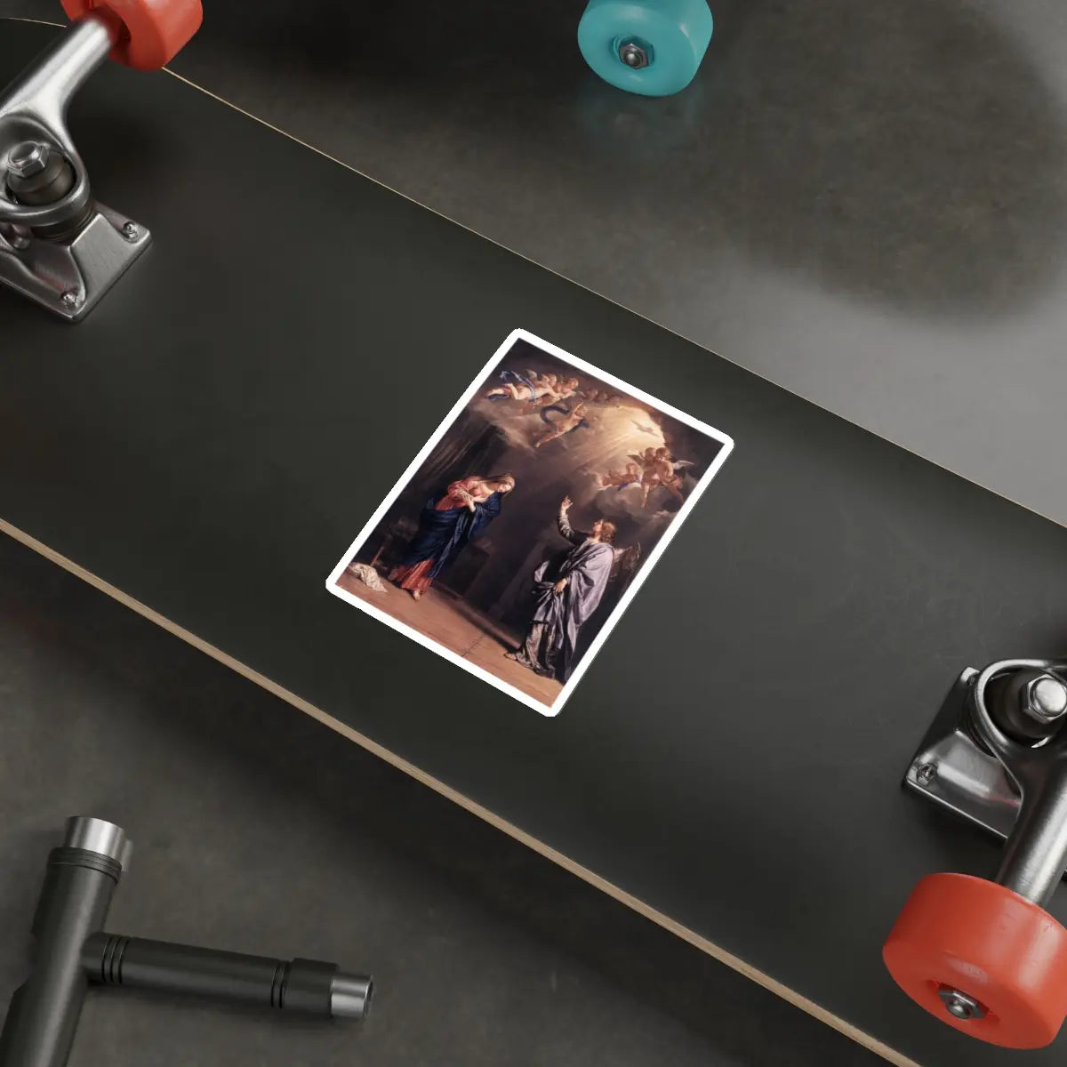SKU:27641910350611415725 Sticker types:White Shape:Die-Cut Sizes:5" × 5"