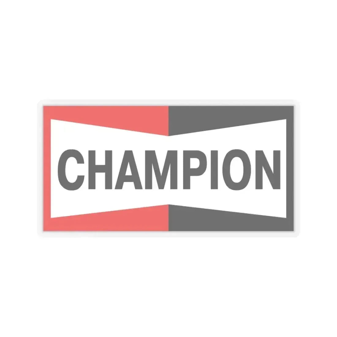 Champion (Logo) STICKER Vinyl Kiss-Cut Decal 3 Inch Transparent - The Sticker Space