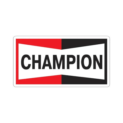 Champion (Logo) STICKER Vinyl Kiss-Cut Decal 6 Inch White - The Sticker Space