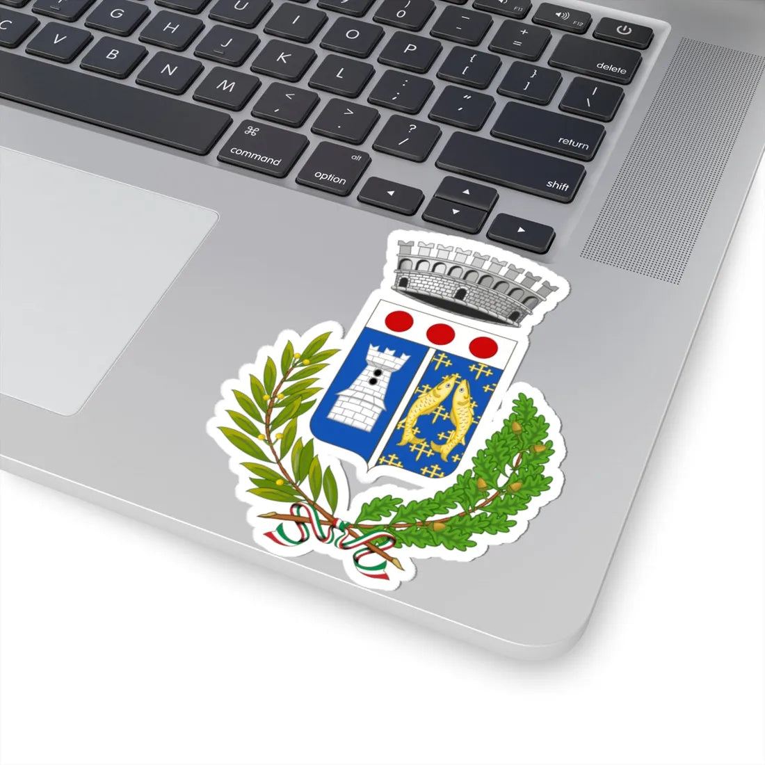Champorcher-Stemma (Italy) (Coat of Arms) STICKER Vinyl Kiss-Cut Decal - The Sticker Space
