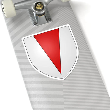 Chandos of Radbourne arms (England) (Coat of Arms) STICKER Vinyl Kiss-Cut Decal - The Sticker Space