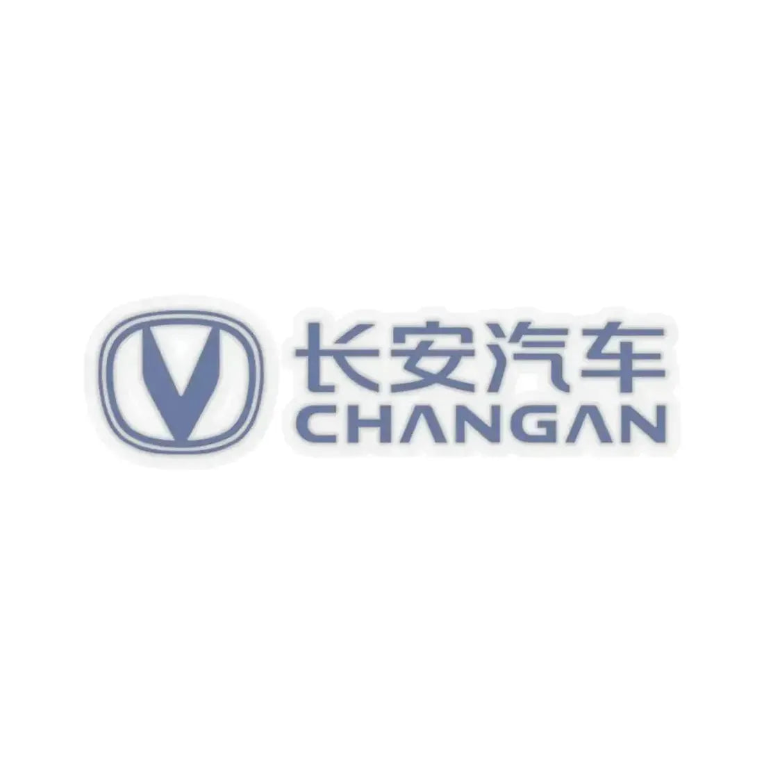 Changan Automobile Group Co. Ltd. (Logo) STICKER Vinyl Kiss-Cut Decal 3 Inch Transparent - The Sticker Space