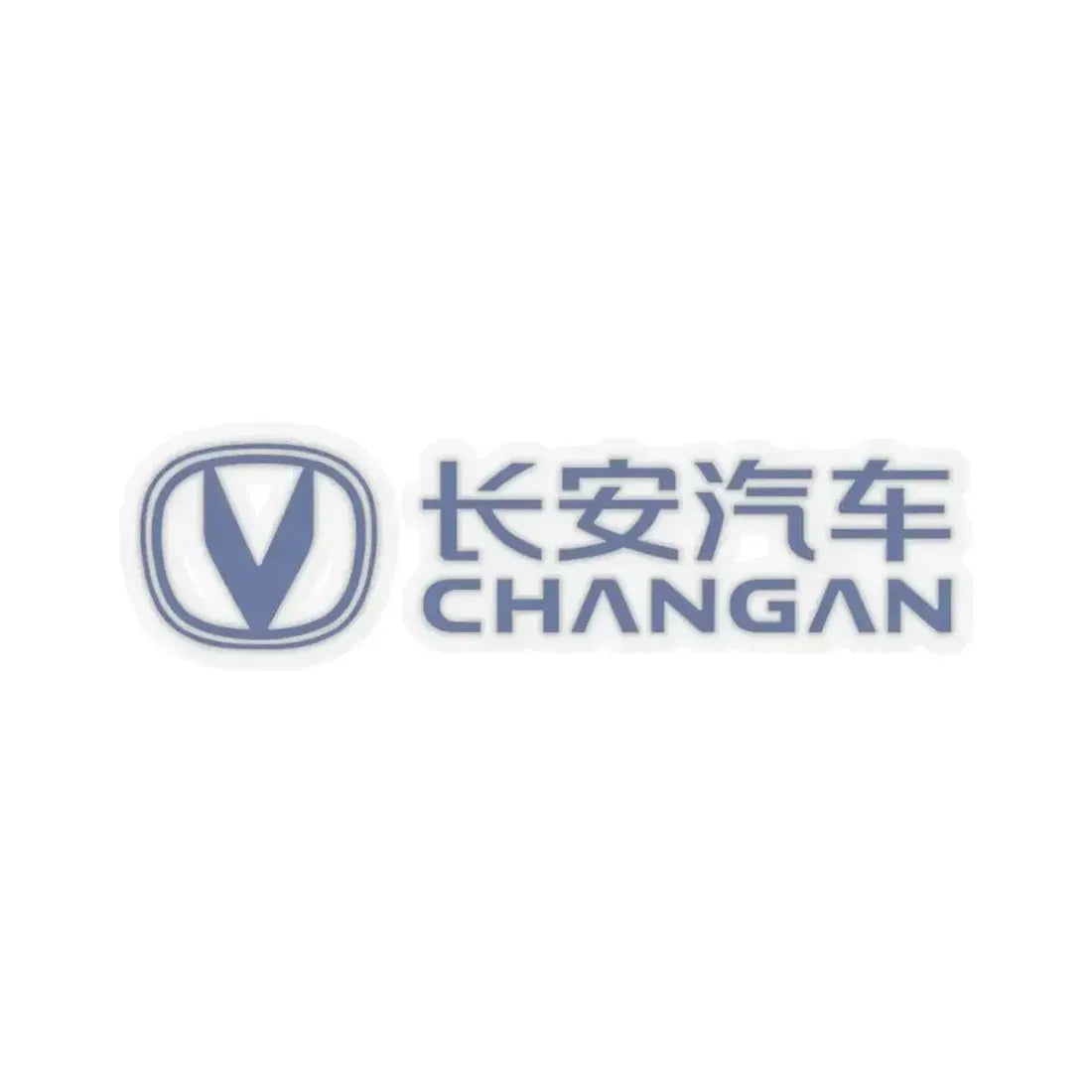 Changan Automobile Group Co. Ltd. (Logo) STICKER Vinyl Kiss-Cut Decal 4 Inch Transparent - The Sticker Space