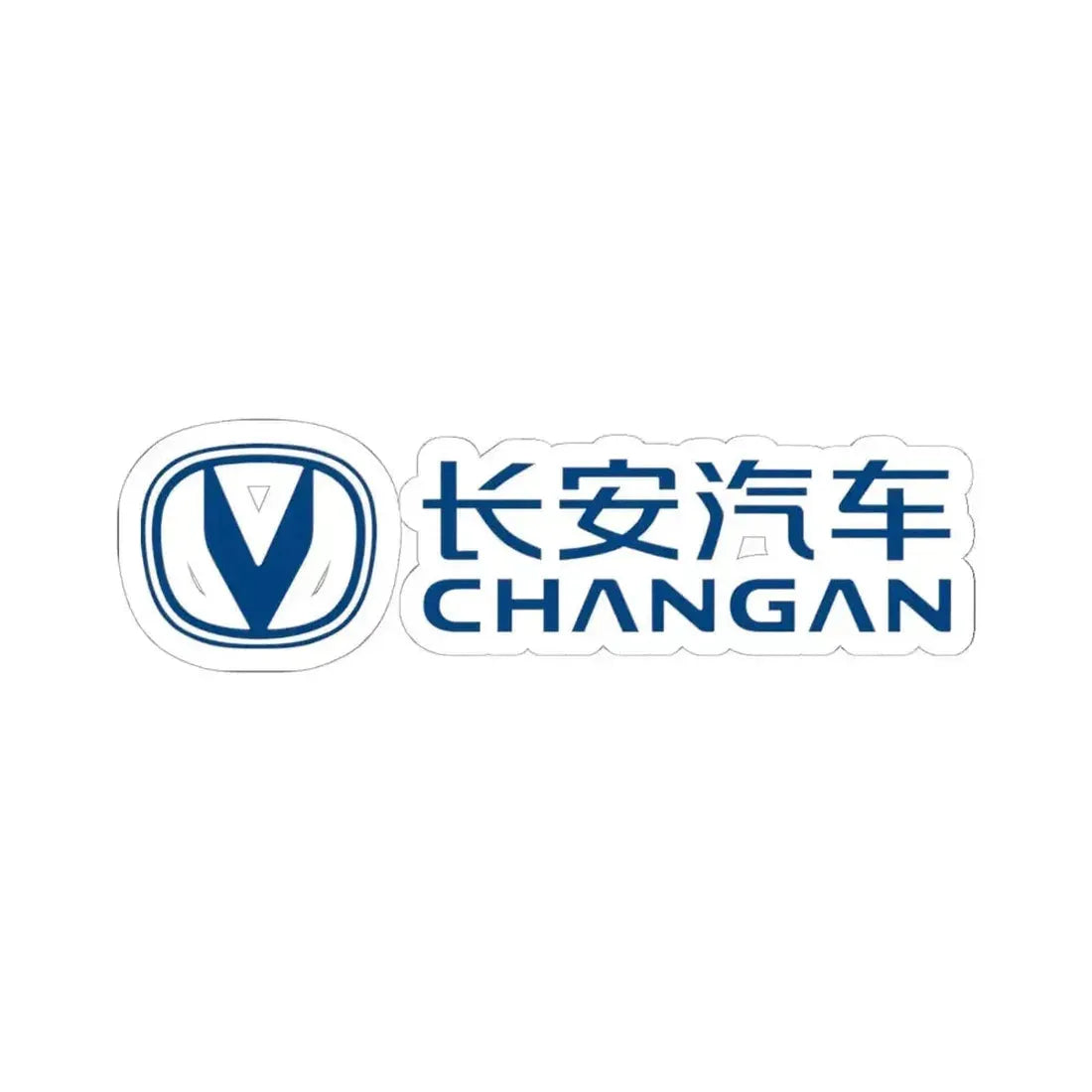 Changan Automobile Group Co. Ltd. (Logo) STICKER Vinyl Kiss-Cut Decal 6 Inch White - The Sticker Space