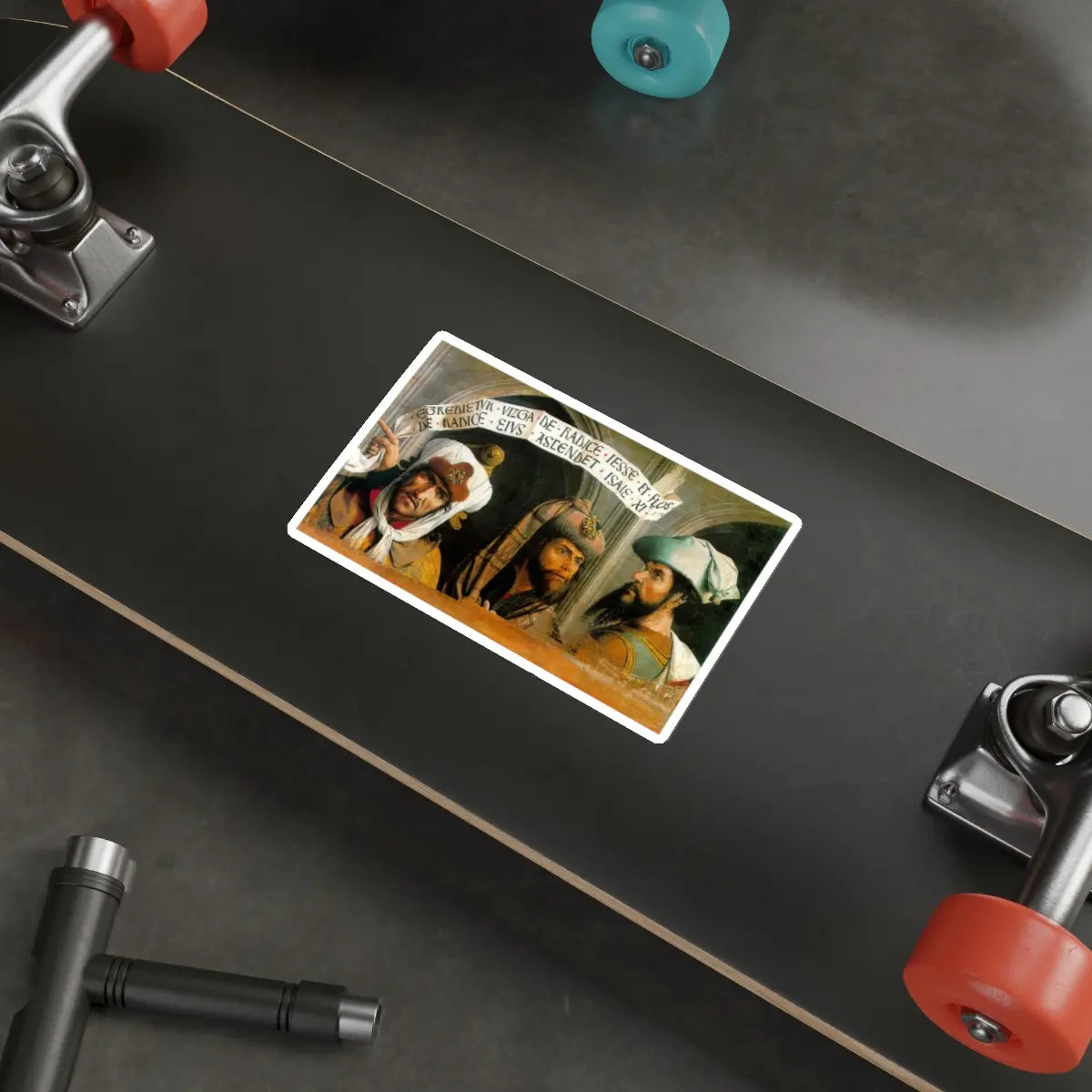 SKU:14336296110680523987 Sticker types:White Shape:Die-Cut Sizes:6" × 6"