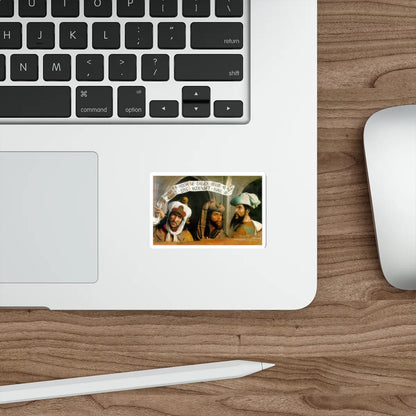 SKU:17176629316283442816 Sticker types:White Shape:Die-Cut Sizes:3" × 3"