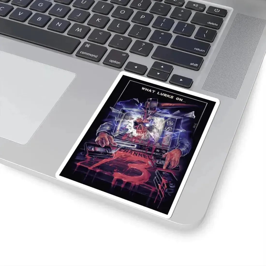 CHANNEL 13 1987 Movie Poster - STICKER Vinyl Kiss-Cut Decal - The Sticker Space