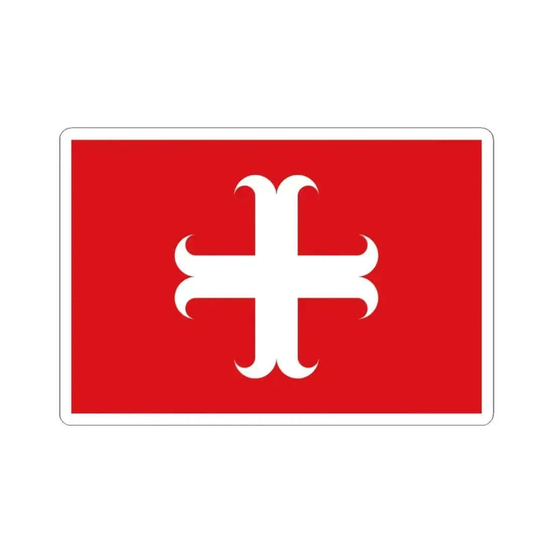 Chapelle-lez-Herlaimont Belgium (Belgium) STICKER Vinyl Kiss-Cut Decal 4 Inch White - The Sticker Space