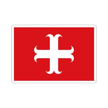 Chapelle-lez-Herlaimont Belgium (Belgium) STICKER Vinyl Kiss-Cut Decal 4 Inch White - The Sticker Space