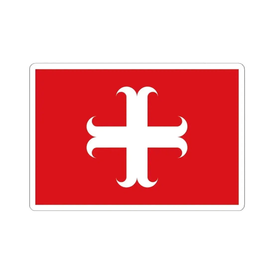 Chapelle-lez-Herlaimont Belgium (Belgium) STICKER Vinyl Kiss-Cut Decal 6 Inch White - The Sticker Space