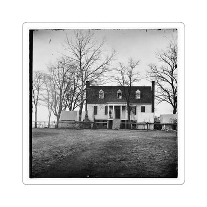 Chapin's Bluff, Virginia (Vicinity). Gen. David B. Birney's Headquarters (U.S. Civil War) STICKER Vinyl Kiss-Cut Decal 3 Inch White - The Sticker Space