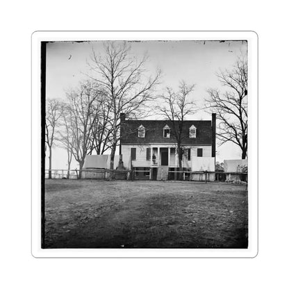 Chapin's Bluff, Virginia (Vicinity). Gen. David B. Birney's Headquarters (U.S. Civil War) STICKER Vinyl Kiss-Cut Decal 4 Inch White - The Sticker Space