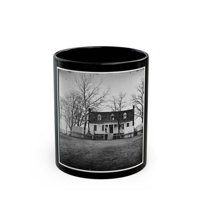 Chapin's Bluff, Virginia (Vicinity). Gen. David B. Birney's Headquarters (U.S. Civil War) Black Coffee Mug-11oz-The Sticker Space