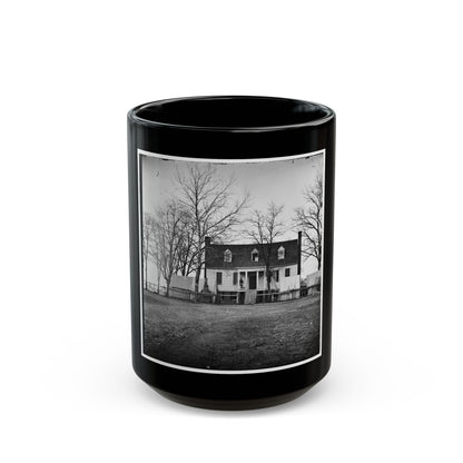 Chapin's Bluff, Virginia (Vicinity). Gen. David B. Birney's Headquarters (U.S. Civil War) Black Coffee Mug-15oz-The Sticker Space