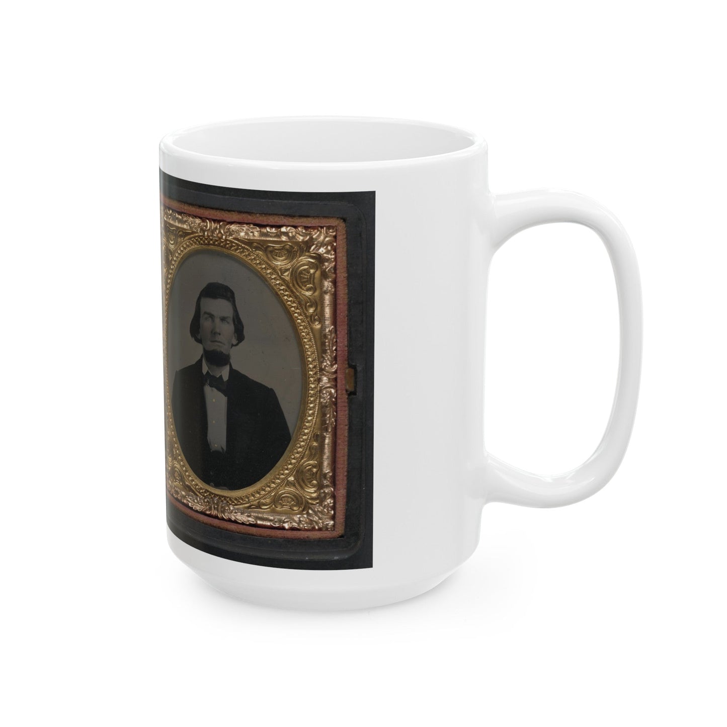 Chaplain Robert Bean Sutton Of The Army Of Northern Virginia In Uniform And After The War (U.S. Civil War) White Coffee Mug-The Sticker Space