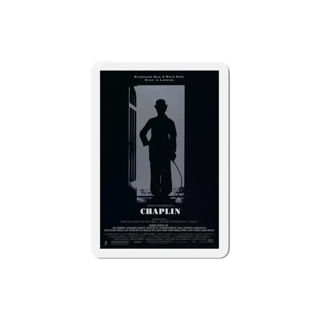 Chaplin 1992 Movie Poster Refrigerator Magnet - The Sticker Space