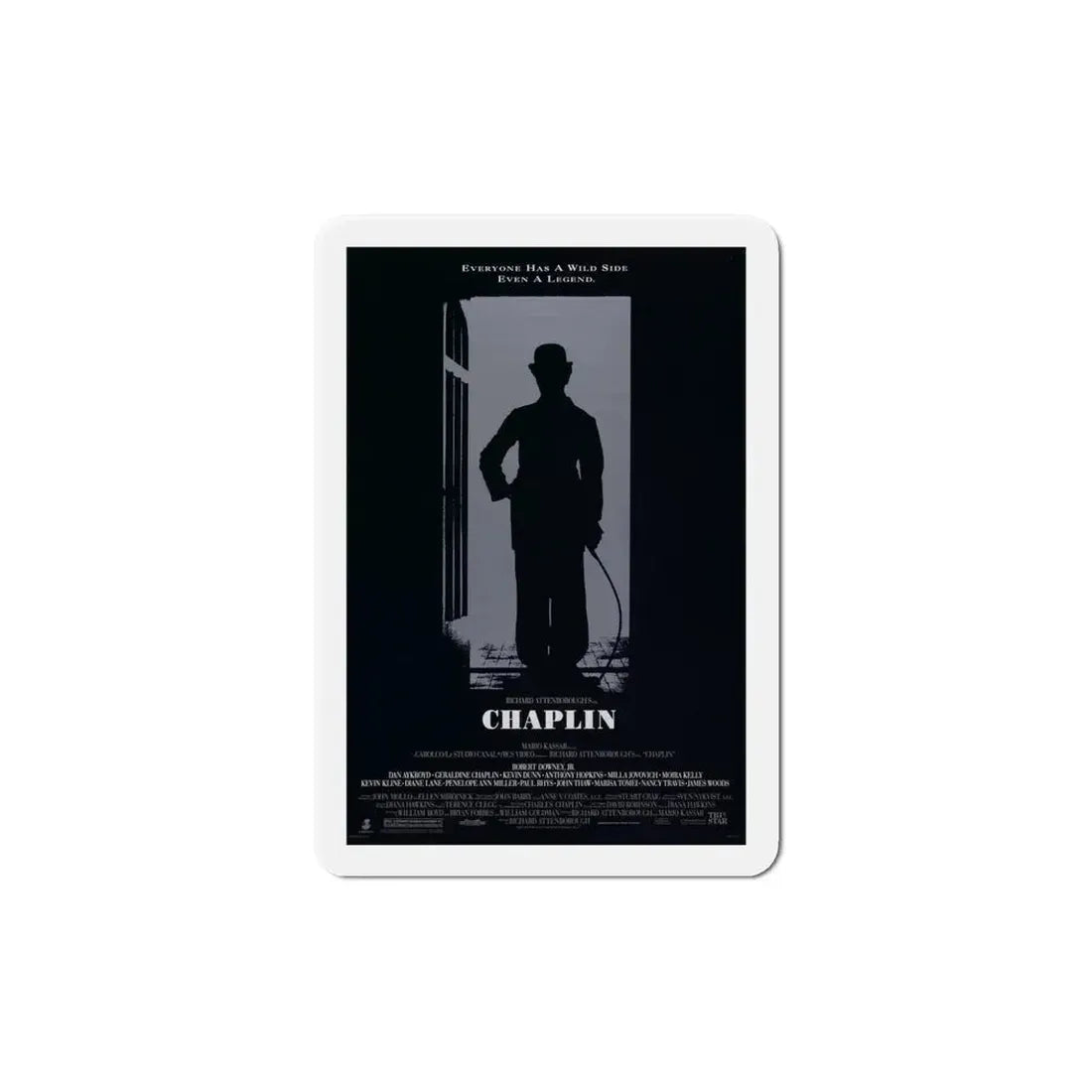 Chaplin 1992 Movie Poster Refrigerator Magnet - The Sticker Space