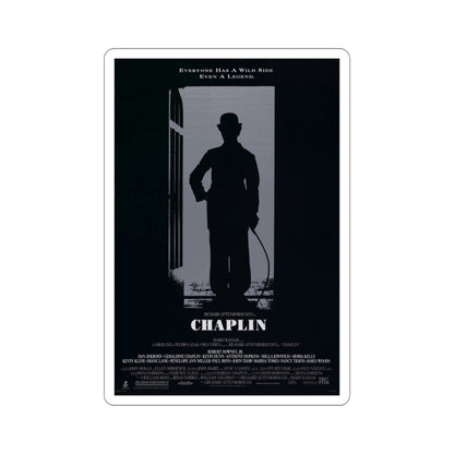 Chaplin 1992 Movie Poster STICKER Vinyl Die-Cut Decal-5 Inch-The Sticker Space