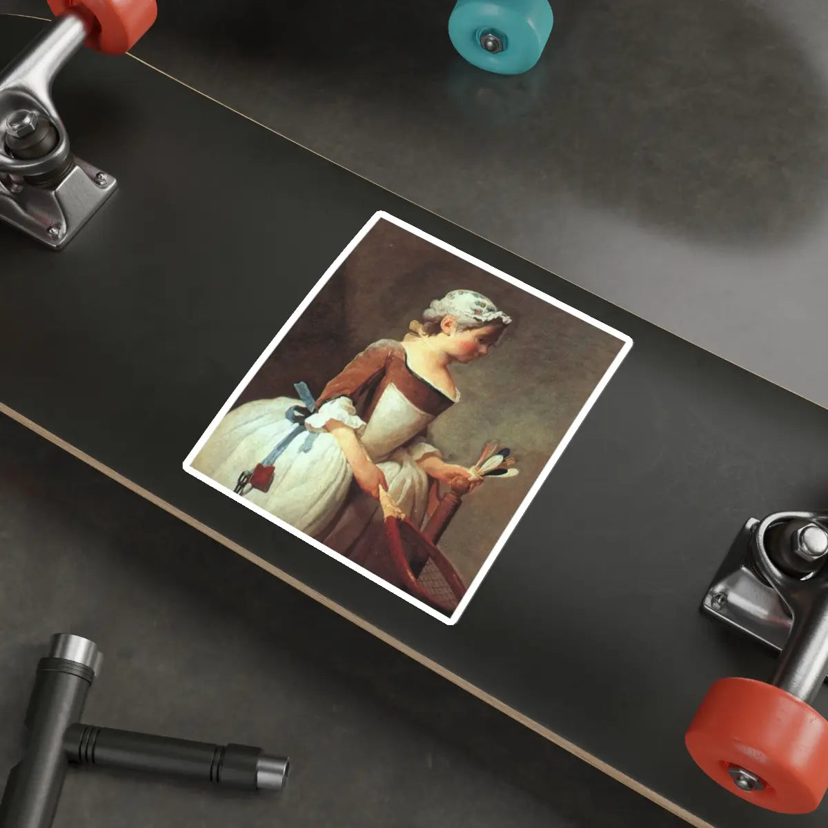 SKU:28281676121822083343 Sticker types:White Shape:Die-Cut Sizes:6" × 6"