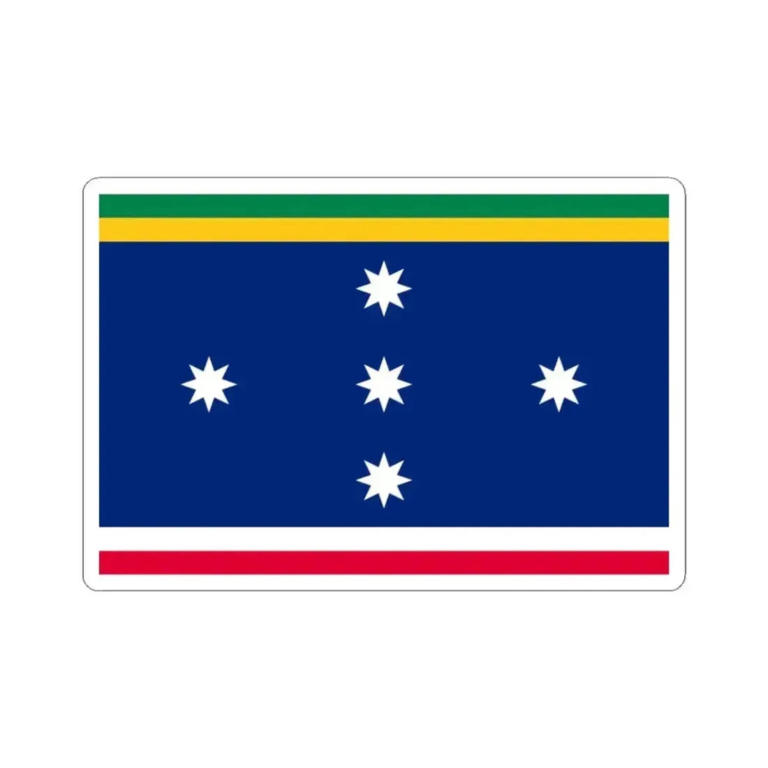 Charles and Ralph Bartlett Proposal for Australia (Australia) STICKER Vinyl Kiss-Cut Decal 3 Inch White - The Sticker Space