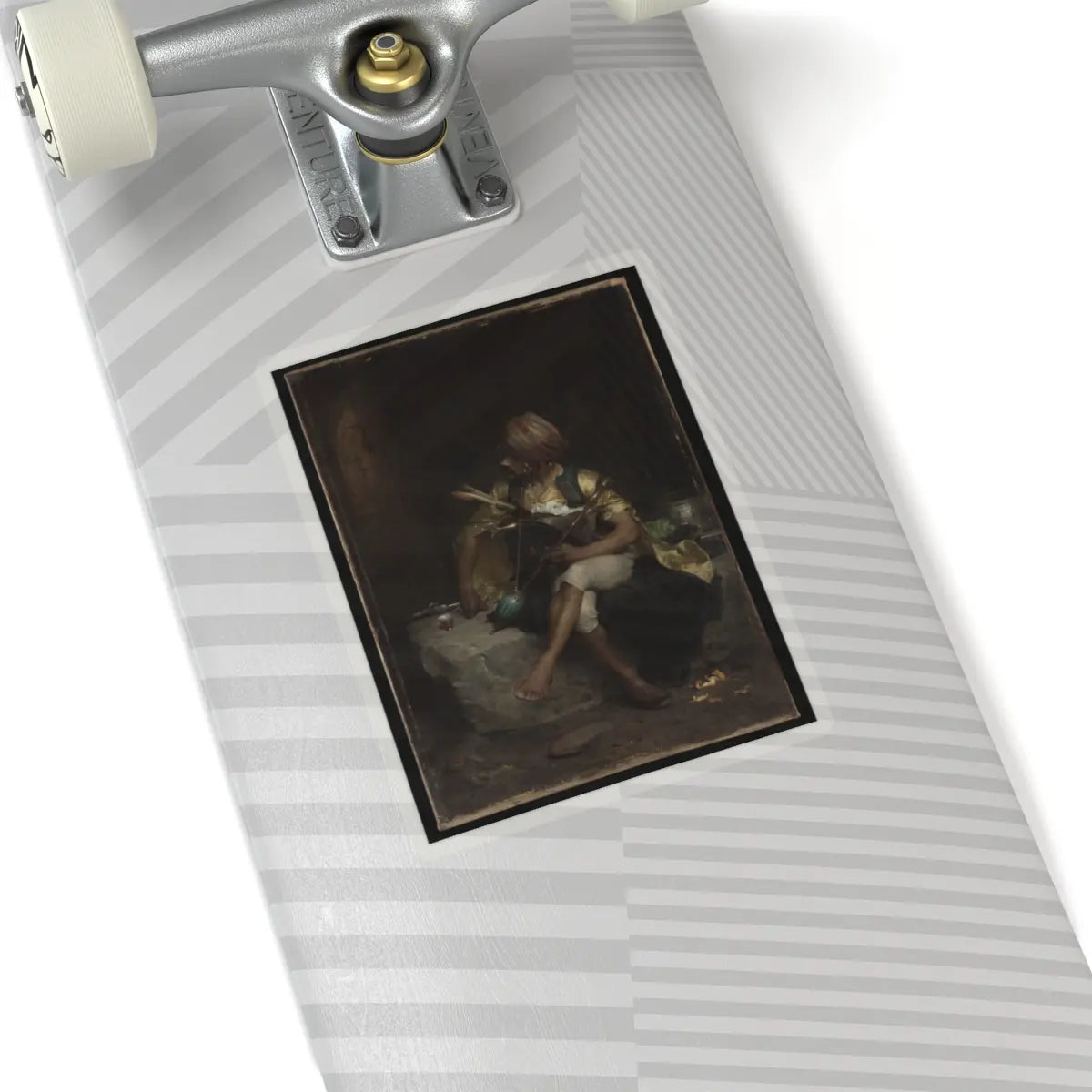 SKU:TSS-STICK-CHRBRG-6X6 Sizes:6" × 6" Types:Transparent