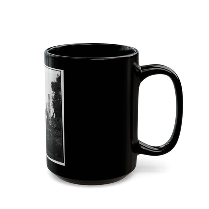 Charles City Court House, Va. Ruins Of Houses (U.S. Civil War) Black Coffee Mug