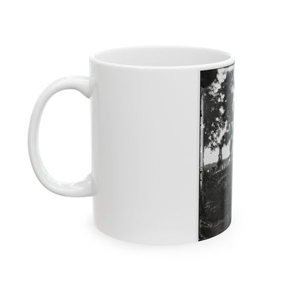 Charles City Court House, Va. Ruins Of Houses (U.S. Civil War) White Coffee Mug