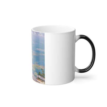 Charles Courtney Curran (1861-1942) Sunshine and Haze - 1915 - Color Changing Mug 11oz-11oz-The Sticker Space