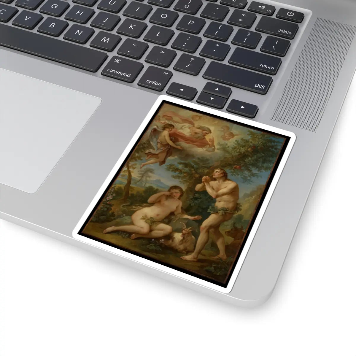 SKU:TSS-STICK-CHRJSP-4X4-1N0PV Sizes:4" × 4" Types:White
